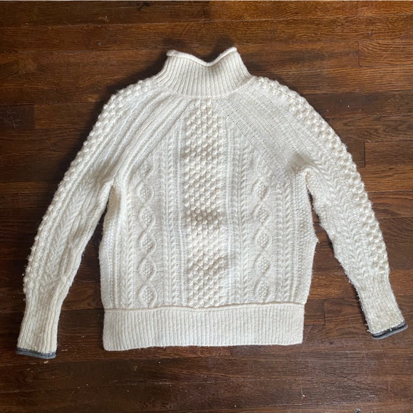 Alex Mill Camil Fisherman Sweater Wool/Alpaca - Picture 2 of 4